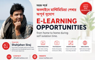 E-learning in home quarantines on multimedia communication